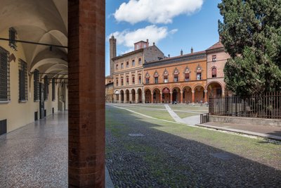 Piazza Santo Stefano, Bologna, İtalya (fotoğraf) by . .