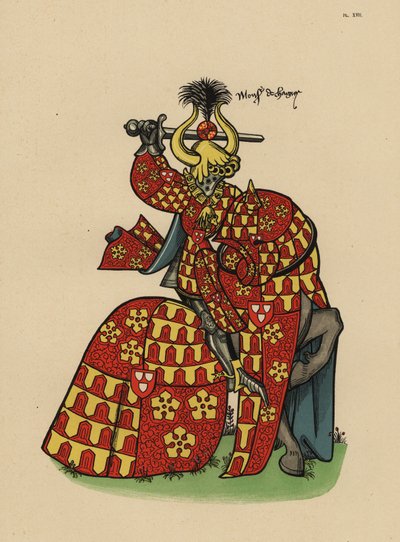Pierre de Bauffremont, Charny Kontu, Montfort Lordu by John Pardon