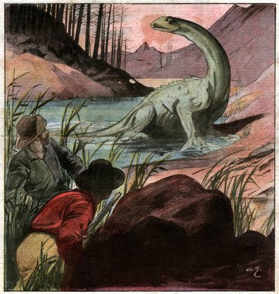 Plesiosaure. plesiosaur by John Pardon