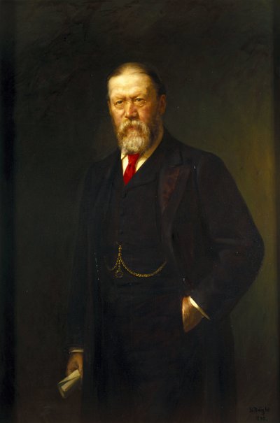 Sir William Henry Preece, Galli elektrik mühendisi by Ferdinand Georg Waldmuller