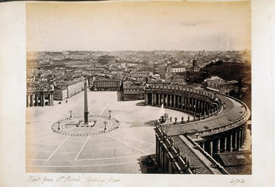 Aziz Petrus Meydanı, Roma by John Pardon