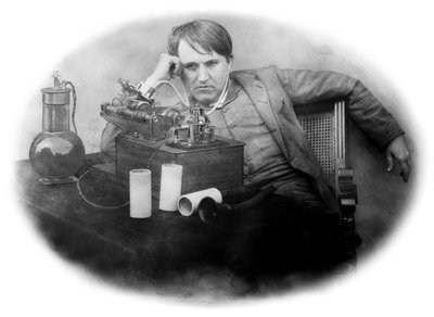 Thomas Edison, Amerikalı mucit by Frederick (attr. to) Barnard