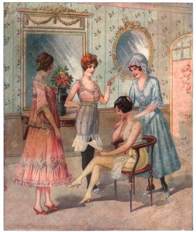 Kadın iç çamaşırı, c.1910-1920 by . .