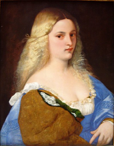 Violante (Güzel Kedi) by Titian