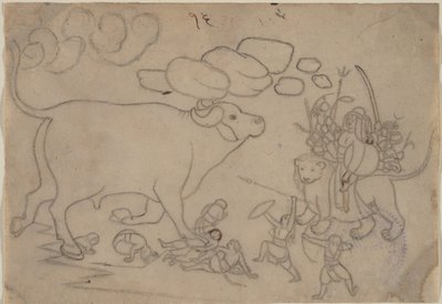 Durga, Buffalo Demon Mahisha ile yüzleşir: Devi Mahatmya, Ka