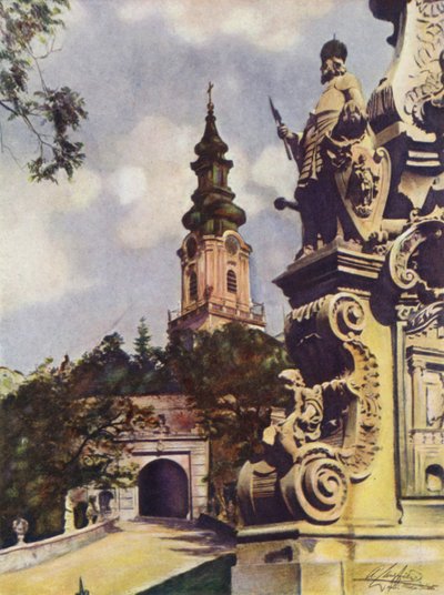 Nyitra Katedrali, Çekoslovakya by after A. Langfier