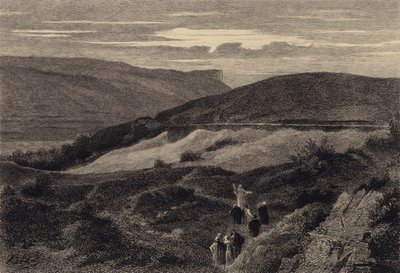 Zambakları nasıl büyüdüklerini düşünün by after Albert Robida