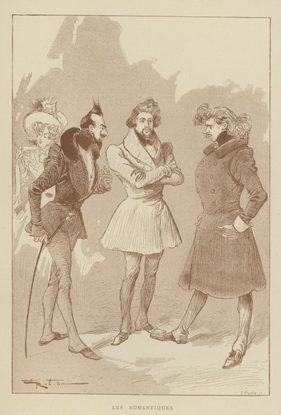 Romantikler by after Albert Robida
