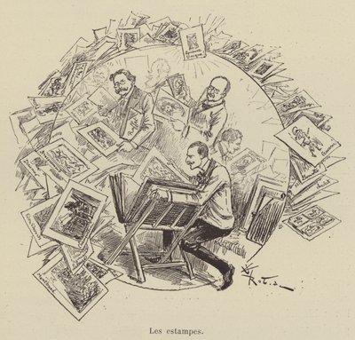 Baskılar by after Albert Robida