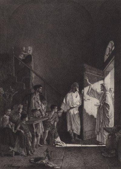 Barış bu eve olsun by after Albert Robida