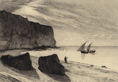 Balıkların Mucizevi Çekişi by after Albert Robida