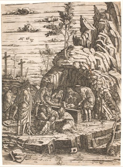 Toprağa vermek by after Andrea Mantegna