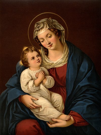 Çocuk İsa ile Meryem Ana by after Bartolome Esteban Murillo