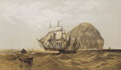 Ailsa Craig (kromolitho) by after C. Stanfield