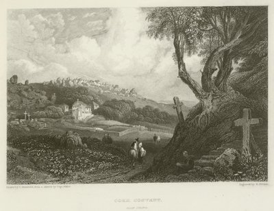 Cintra yakınlarındaki Cork Manastırı by after C. Stanfield
