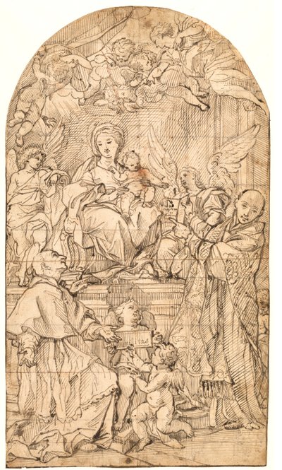 Melekler ve Sts Charles Borromeo ve Loyola