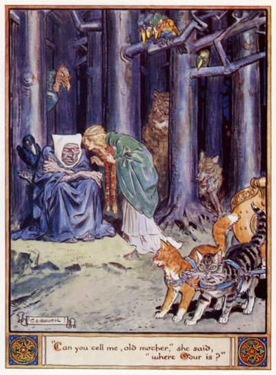 Söyler misin yaşlı anne, dedi Odur nerede? by after Charles Edmund Brock