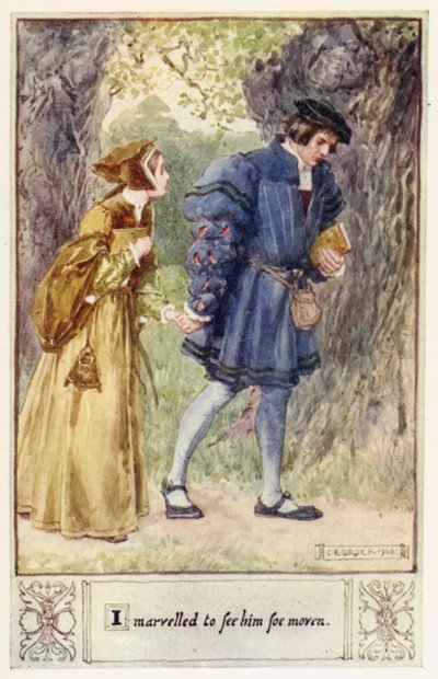 hareket ettiğini görünce hayret ettim by after Charles Edmund Brock