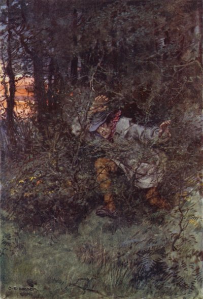 Martin Chuzzlewit için illüstrasyon by after Charles Edmund Brock