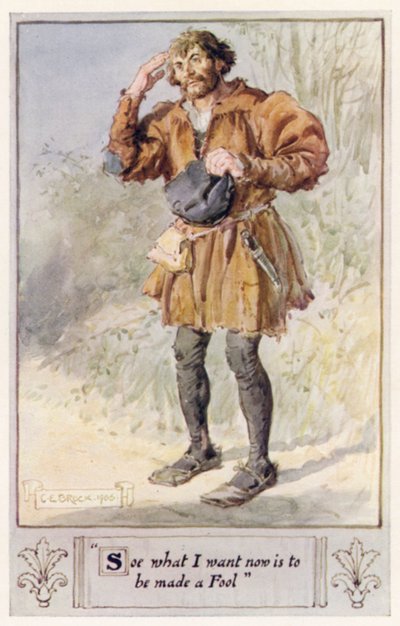 Yani şimdi istediğim şey bir Aptal olmak by after Charles Edmund Brock