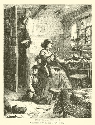 kadın ayakkabıcı by after Charles J. Staniland