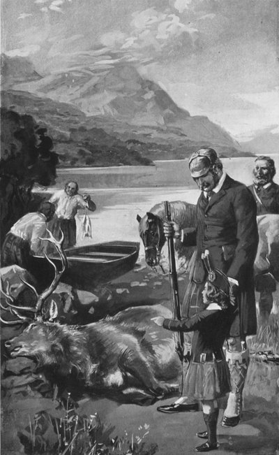Genç Bir Dağlı Olarak Galler Prensi by after Charles Mills Sheldon