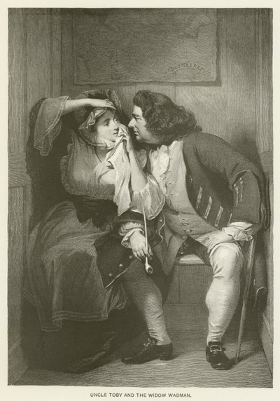 Toby Amca ve dul Wadman by after Charles Robert Leslie