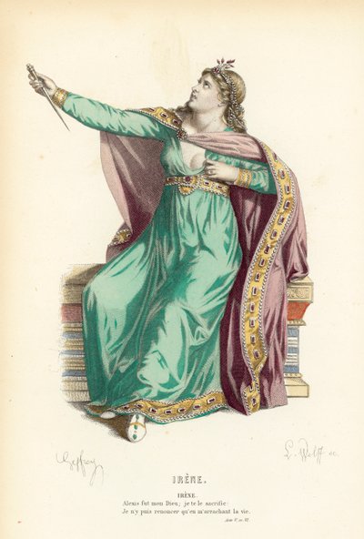 irene by after Edmond A.F. Geffroy