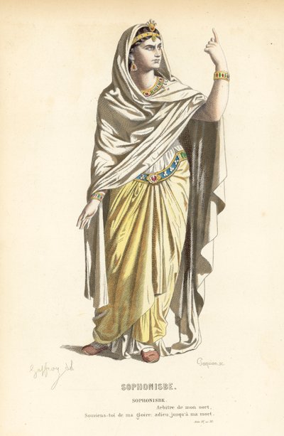 sofonisbe by after Edmond A.F. Geffroy