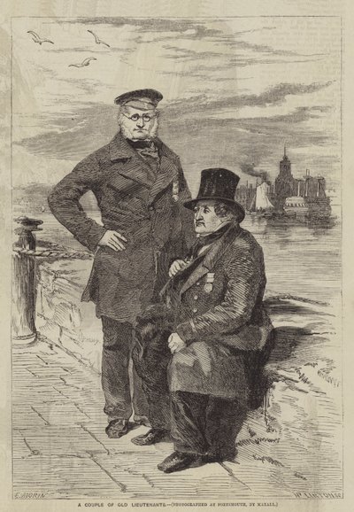 Birkaç Yaşlı Teğmen by after Edmond Morin