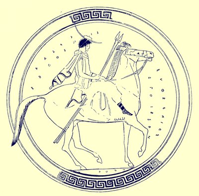 Atlı çocuk, J. E. Harrison ve D. S. MacColl
