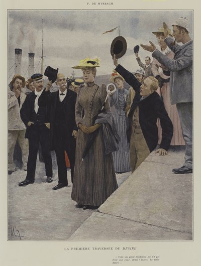 Arzunun İlk Geçişi by after Felicien baron de Myrbach Rheinfeld