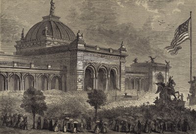 Centennial Sergisinin Açılışı, 10 Mayıs 1876 by after Felix Octavius Carr Darley