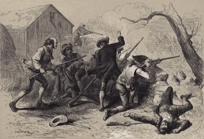 Lexington Savaşı by after Felix Octavius Carr Darley