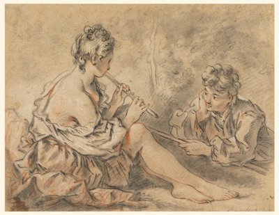 Bir Çobana Çoban Pilavı by after Francois Boucher