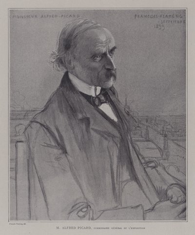 Alfred Picard, Exposition Universelle 1900, Paris Genel Komiseri by after Francois Flameng