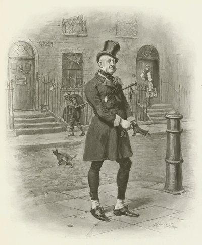 Bay Micawber by after Frederick Barnard