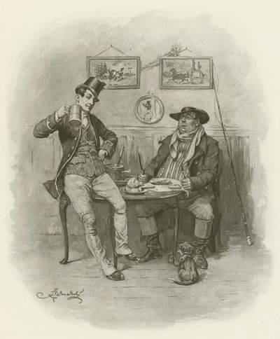 İki Wellers by after Frederick Barnard