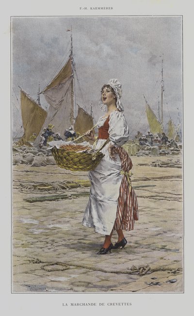Karides Tüccarı by after Frederik Hendrik Kaemmerer