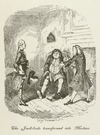 Tristram Shandy için İllüstrasyon by after George Cruikshank