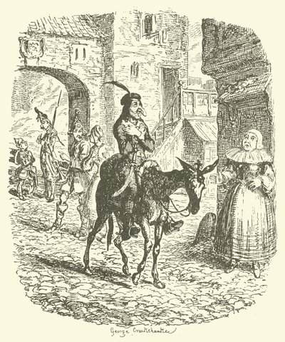 Tristram Shandy için İllüstrasyon by after George Cruikshank
