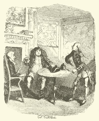 Tristram Shandy için İllüstrasyon by after George Cruikshank