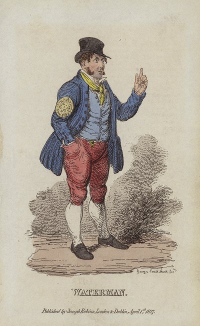 su adamı by after George Cruikshank