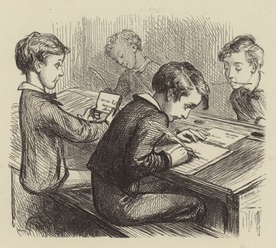 Mektup Ev by after George Housman Thomas