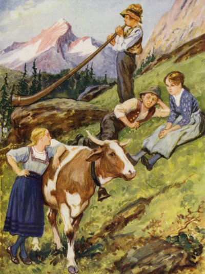 Bir İsviçre Yaz by after Gordon Frederick Browne