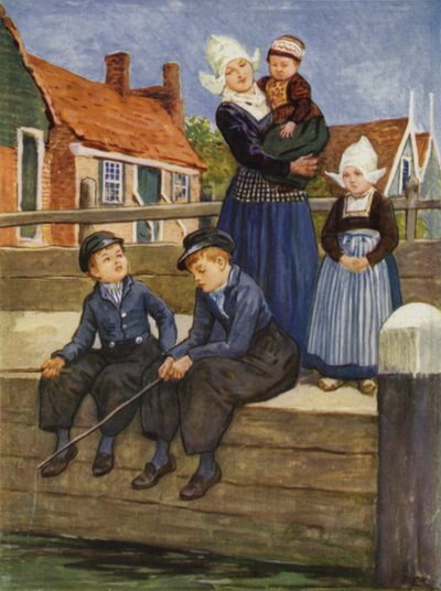 Hollanda Kanalı tarafından by after Gordon Frederick Browne