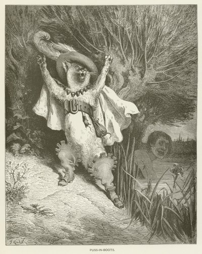 Çizmeli Kedi by Gustave after Dore
