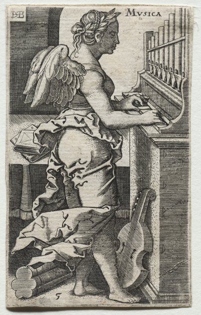 Müzik by after Hans Sebald Beham