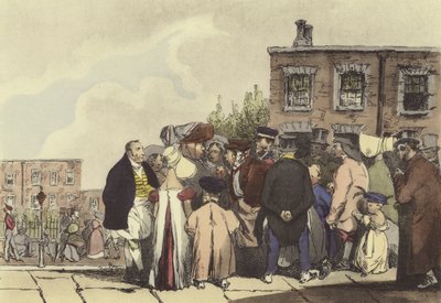 Londra halkı by after Henri Bonaventure Monnier