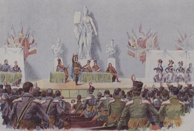 Mars Okulu Anılarından İllüstrasyon by after Henri Georges Jacques Chartier